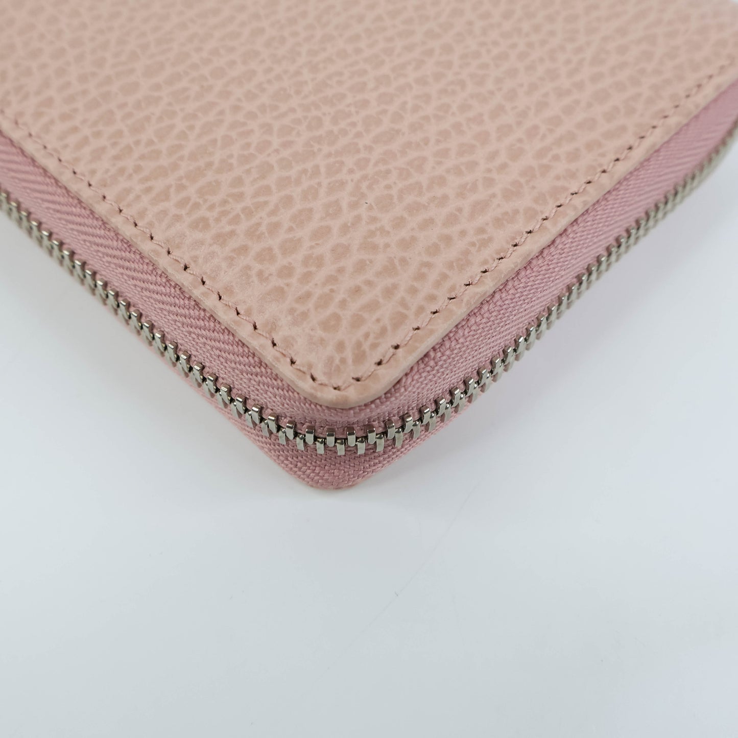 Gucci Wallet Zip Around Perfect Pink