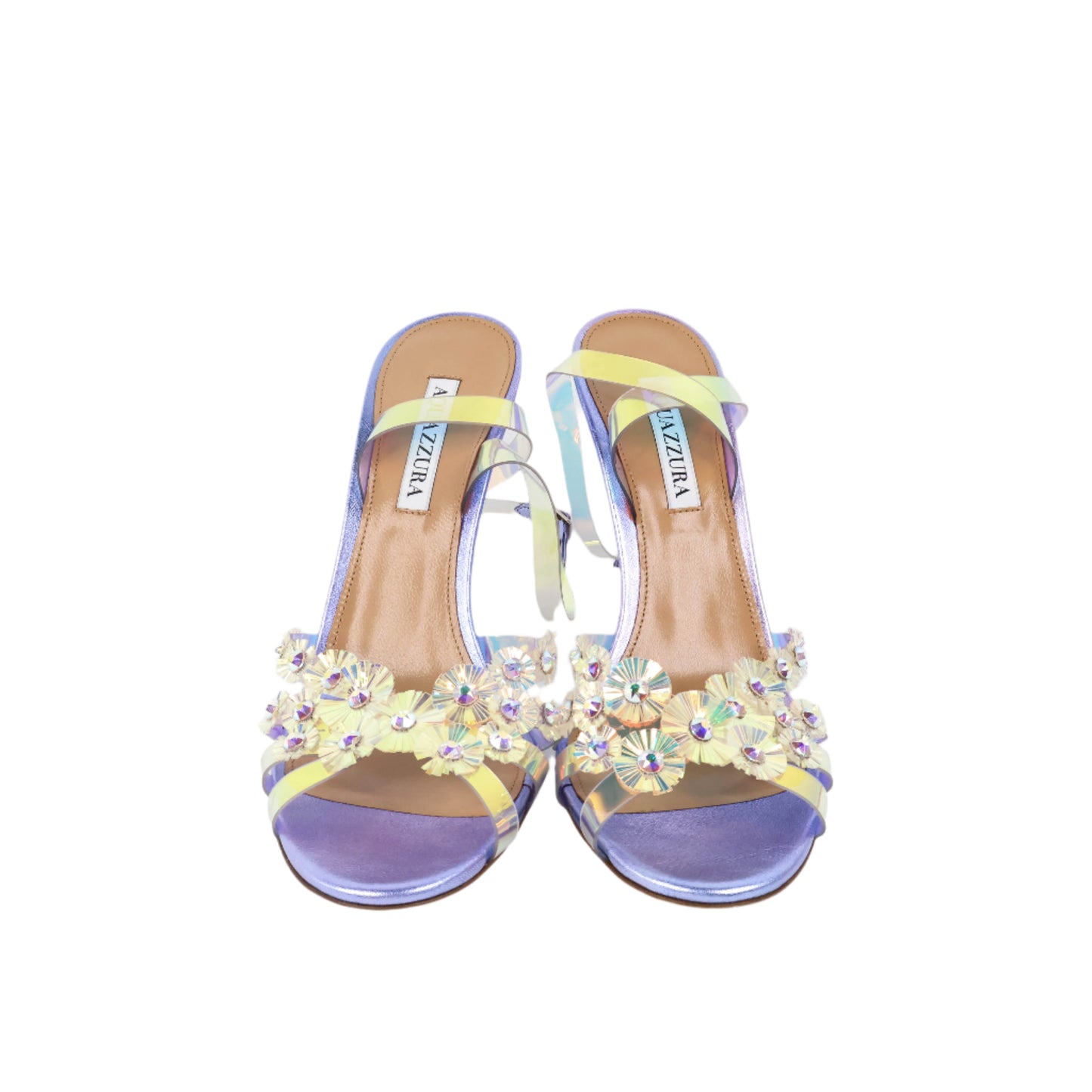 Aquazzura Sandals PVC Purple 40