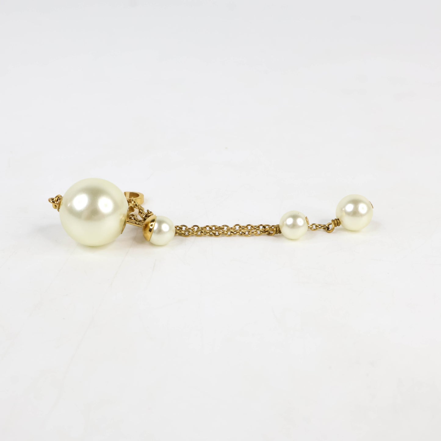 Christian Dior Earrings Tribal Chain