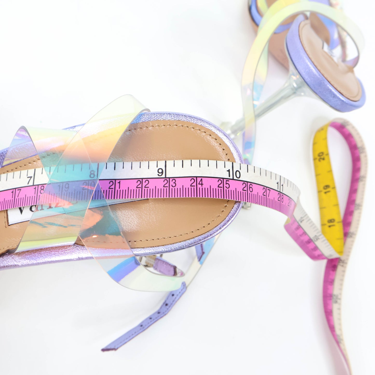 Aquazzura Sandals PVC Purple 40