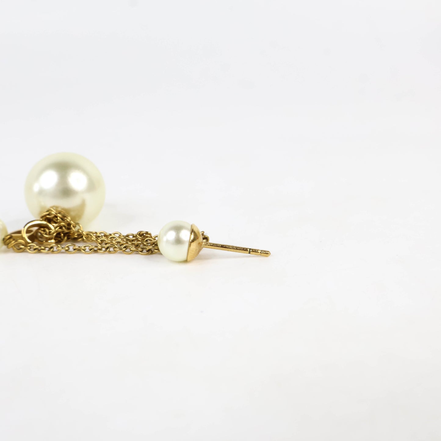 Christian Dior Earrings Tribal Chain