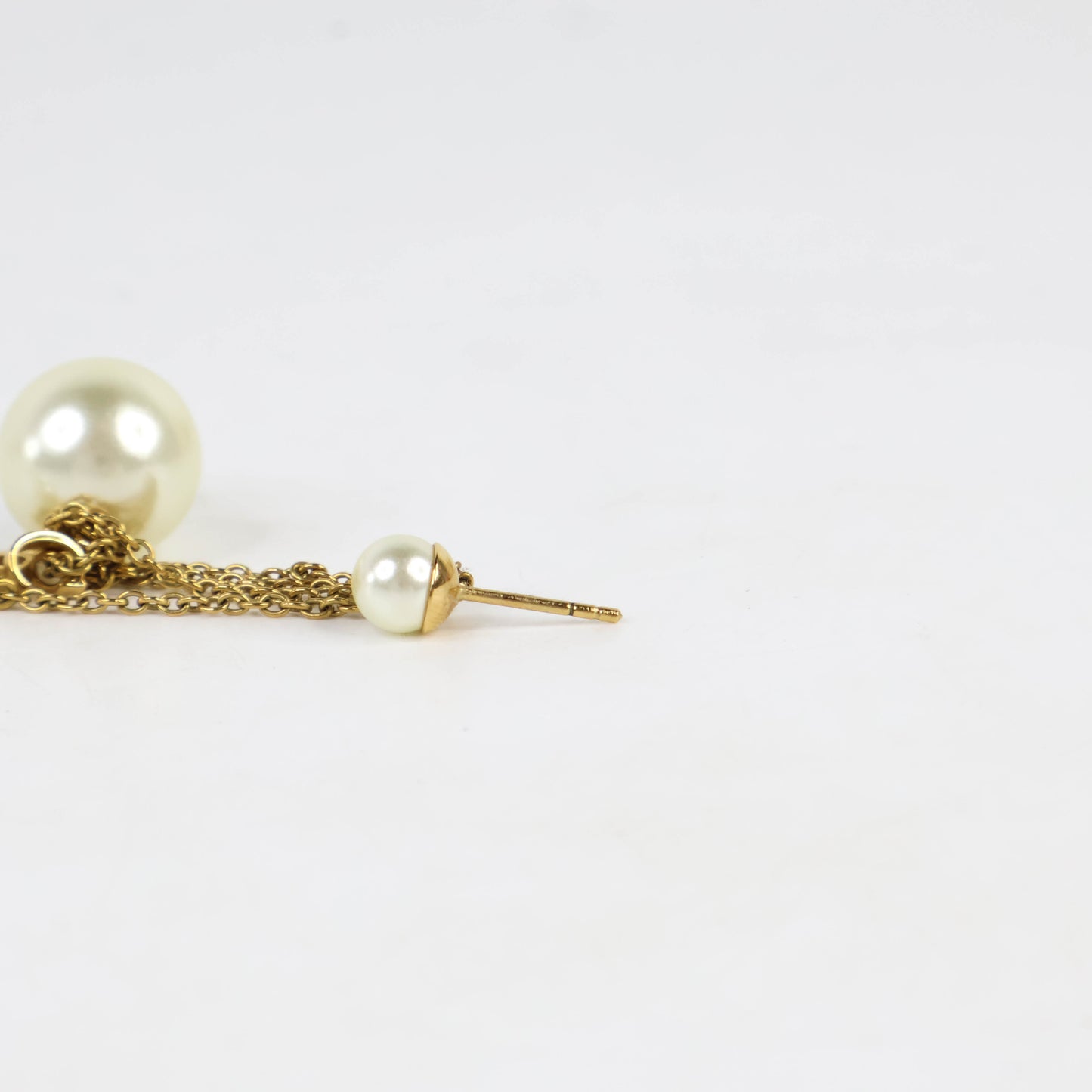 Christian Dior Earrings Tribal Chain