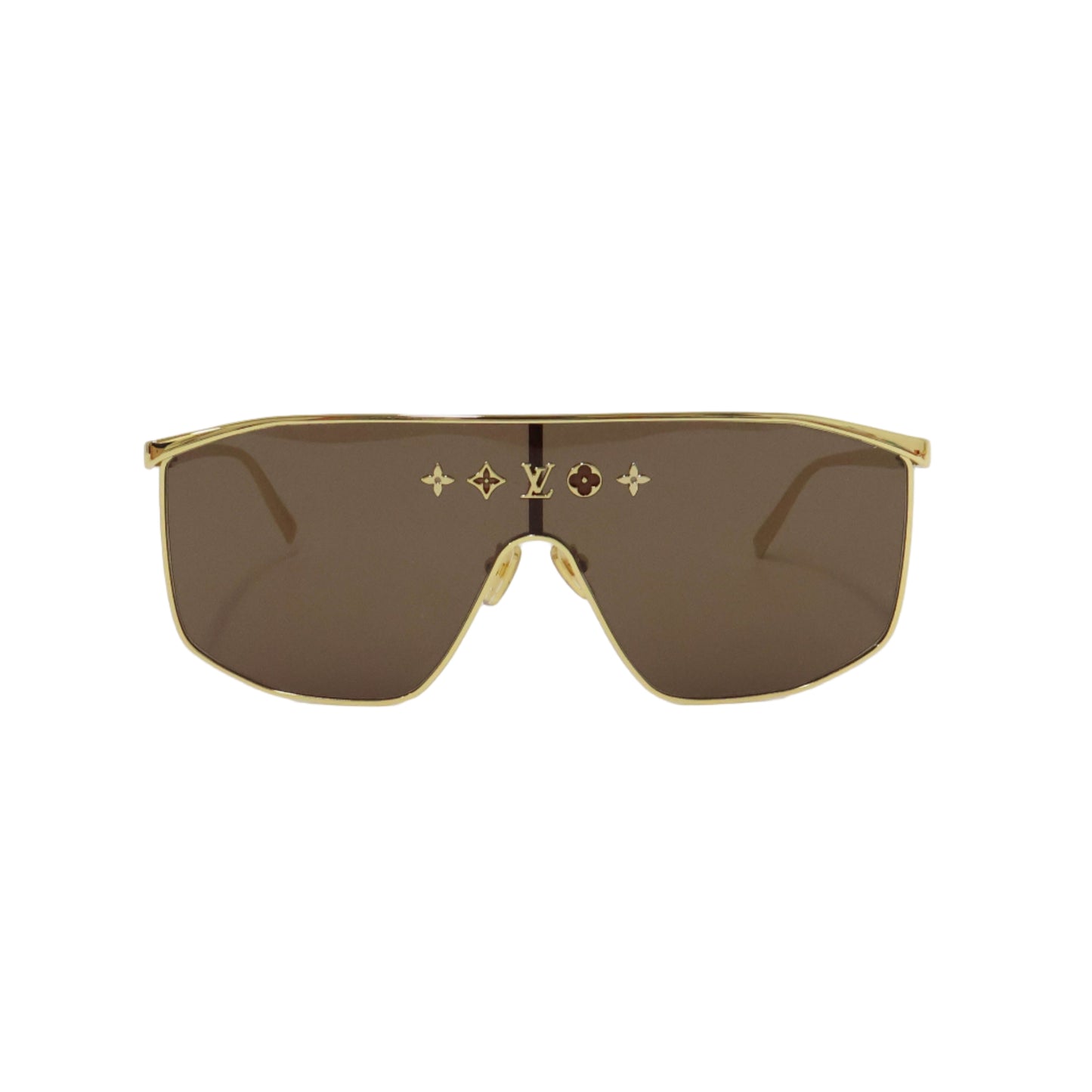 Louis Vuitton Sunglasses Golden Mask G Brown