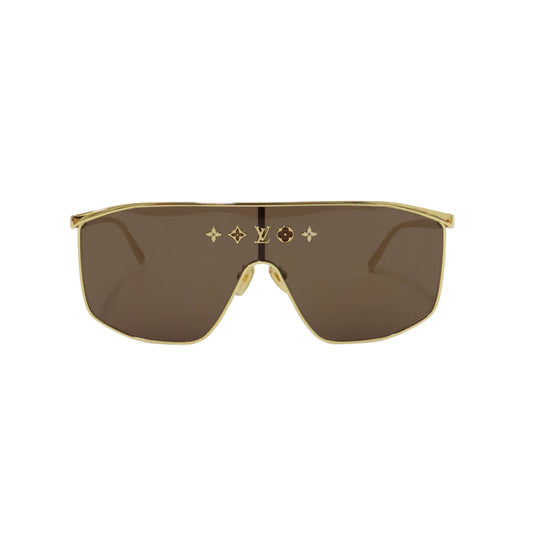 Louis Vuitton Sunglasses Golden Mask G Brown