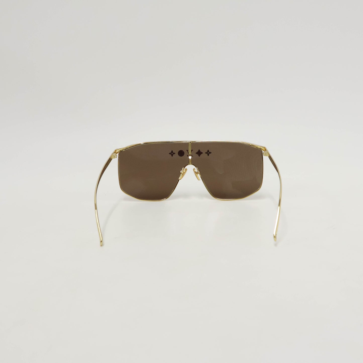 Louis Vuitton Sunglasses Golden Mask G Brown