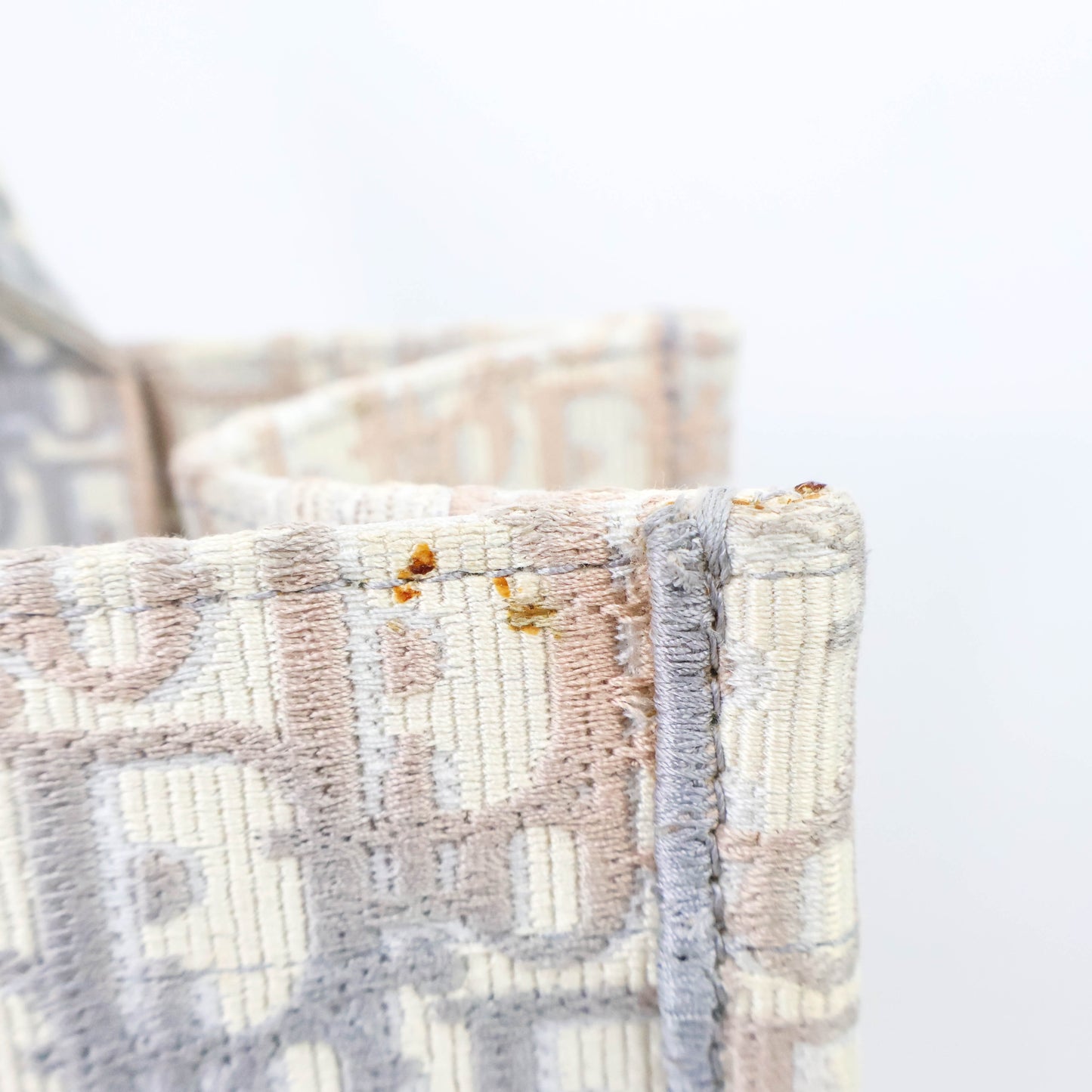 Christian Dior Book Tote Medium Oblique Grey