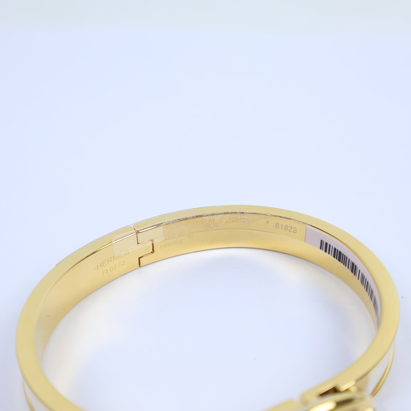 Hermes Cilc H Chaine D'ancre Cream GHW PM