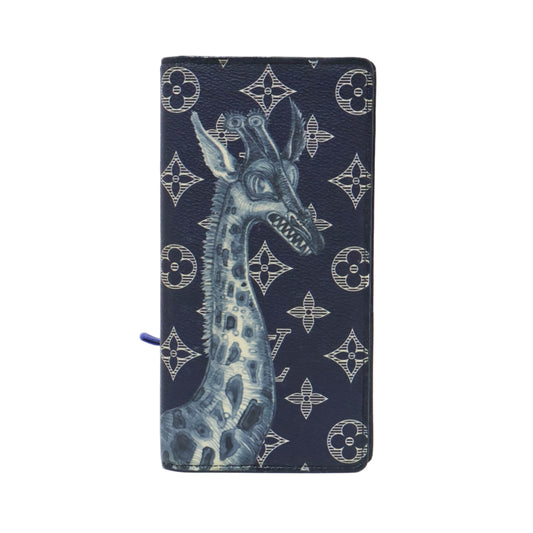 Louis Vuitton Brazza Wallet Savane Monogram Chapman