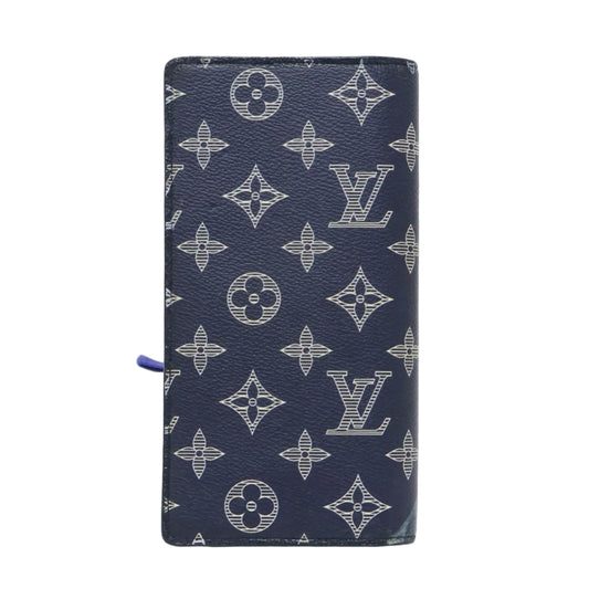 Louis Vuitton Brazza Wallet Savane Monogram Chapman