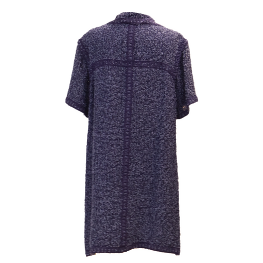 Chanel Dress Tweed Navy Blue