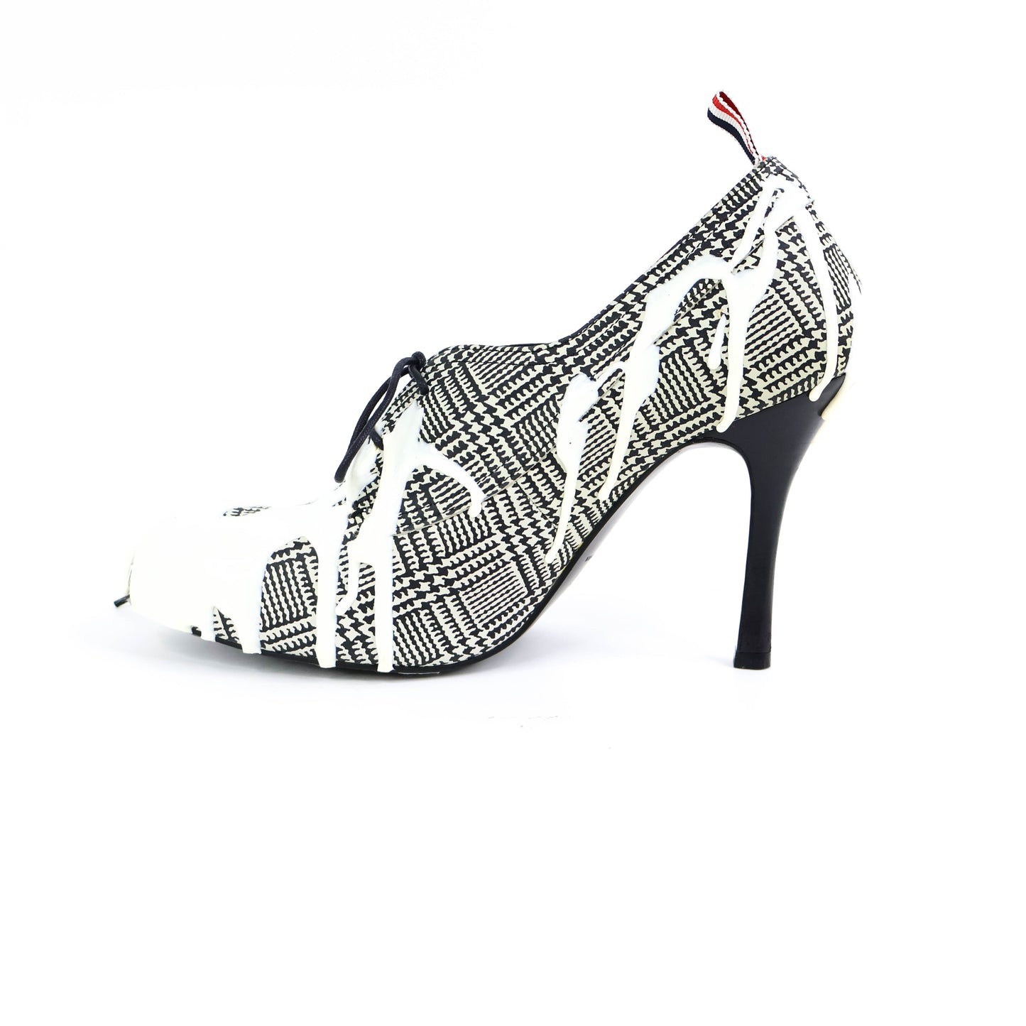 Thom Brown Boots Heel Black White 37
