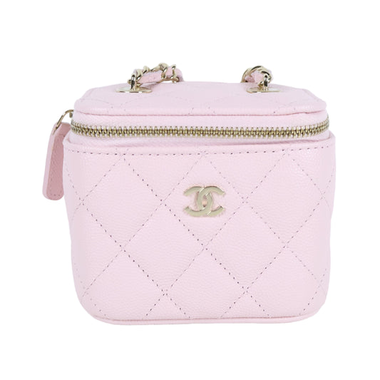 Chanel Vanity Mini Pink Caviar LGHW