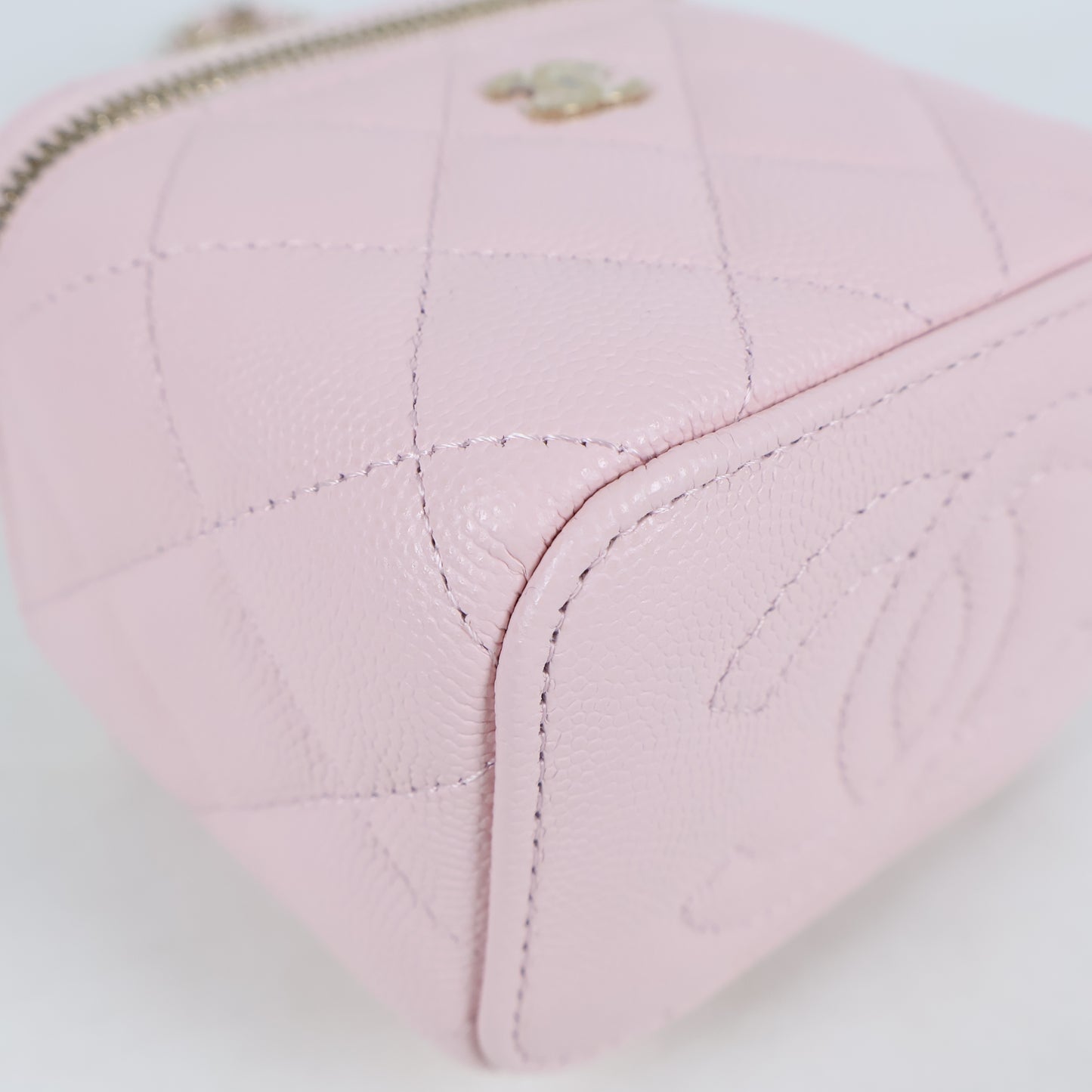 Chanel Vanity Mini Pink Caviar LGHW