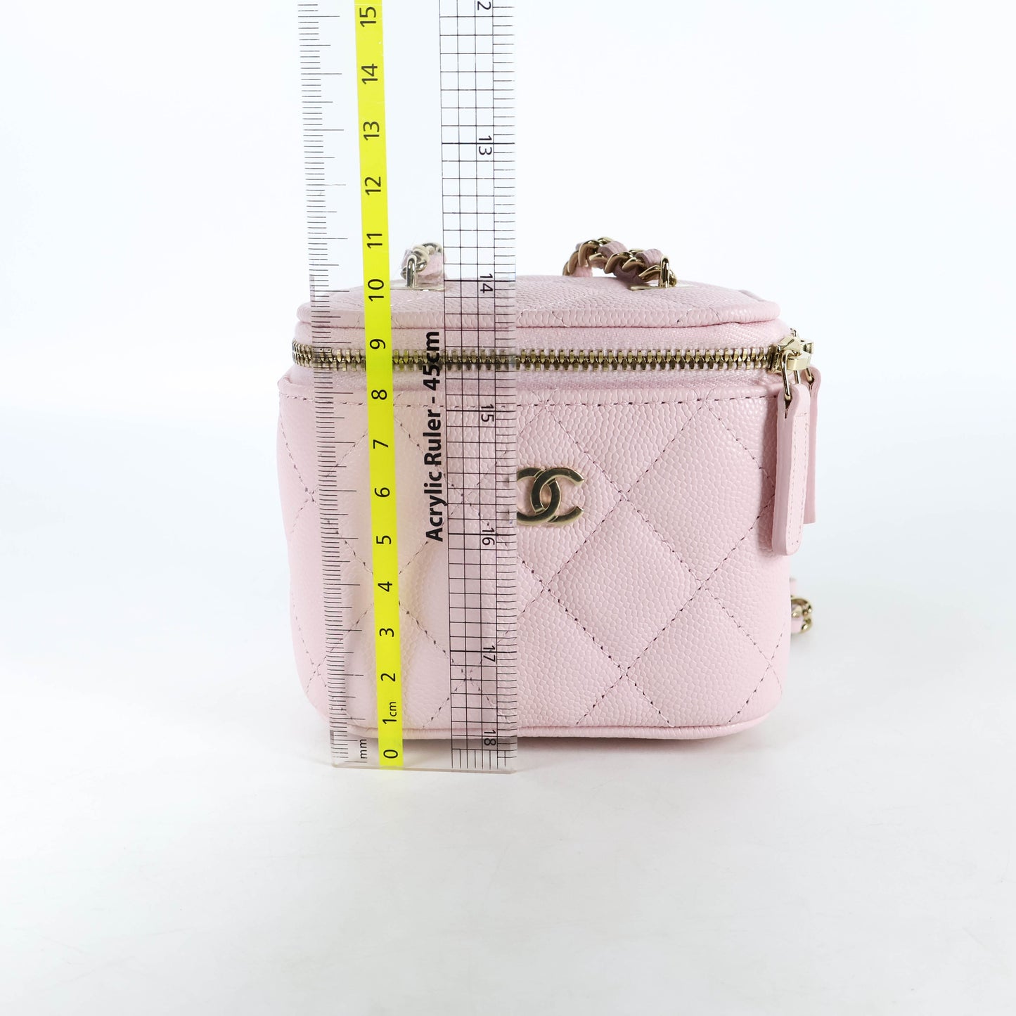 Chanel Vanity Mini Pink Caviar LGHW