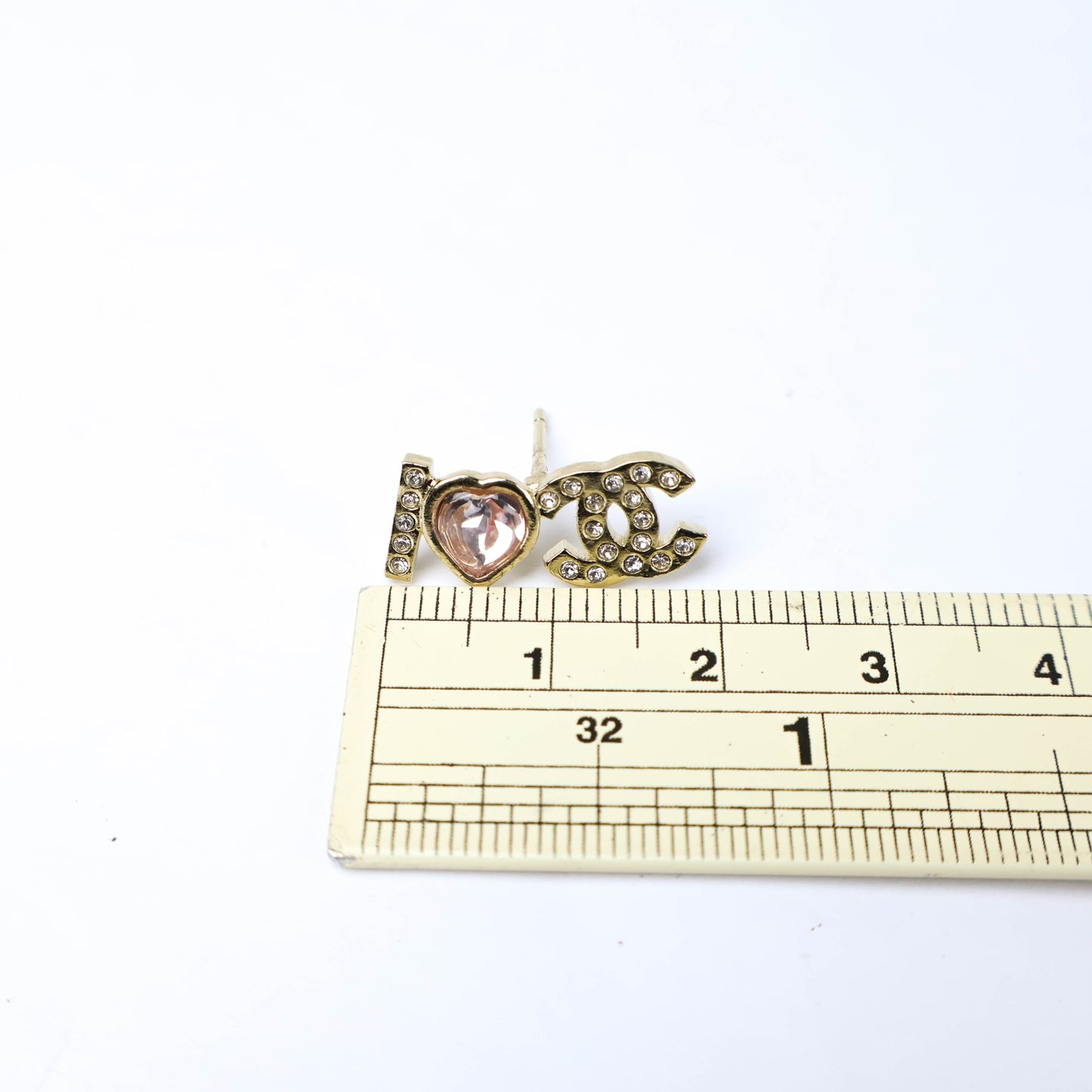 Chanel Earrings "I ❤️ Coco"