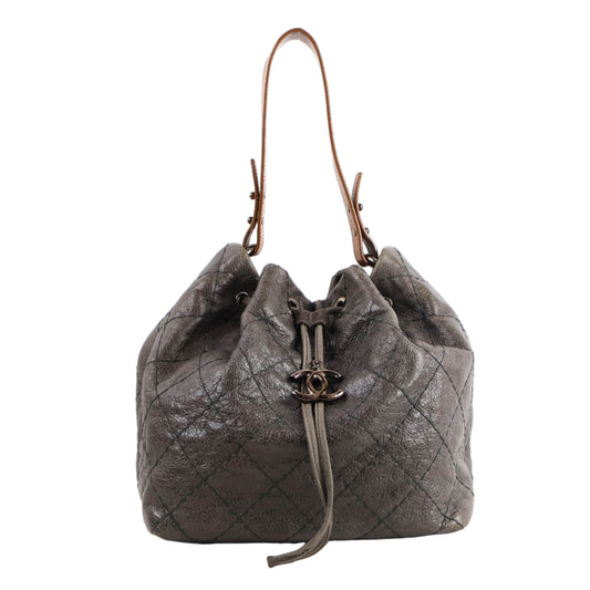 Chanel Shoulder Bag Grey