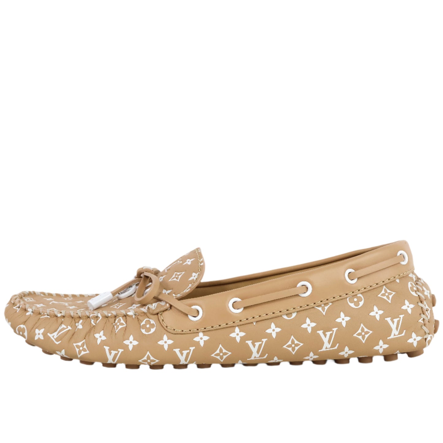 Louis Vuitton Loafers Beige Monogram 39