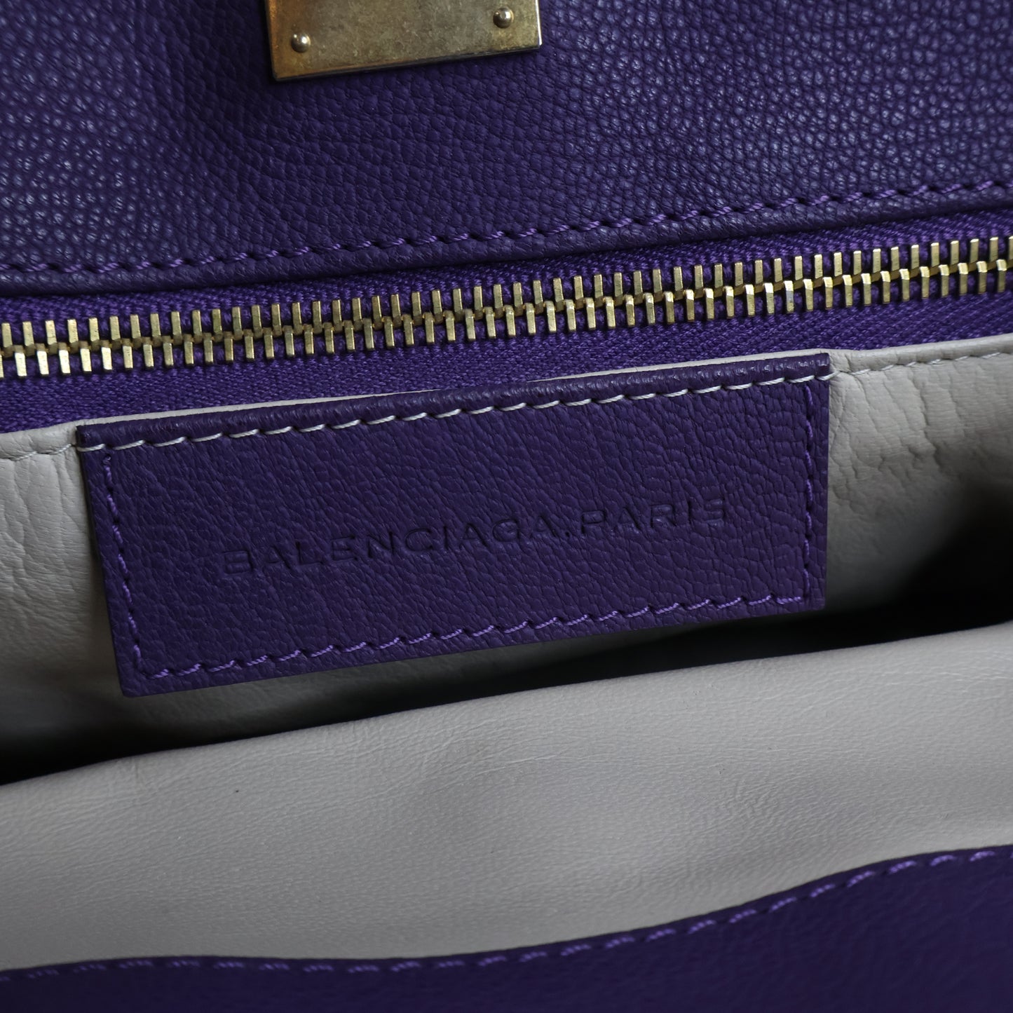 Balenciaga Lune Tote Bag Purple
