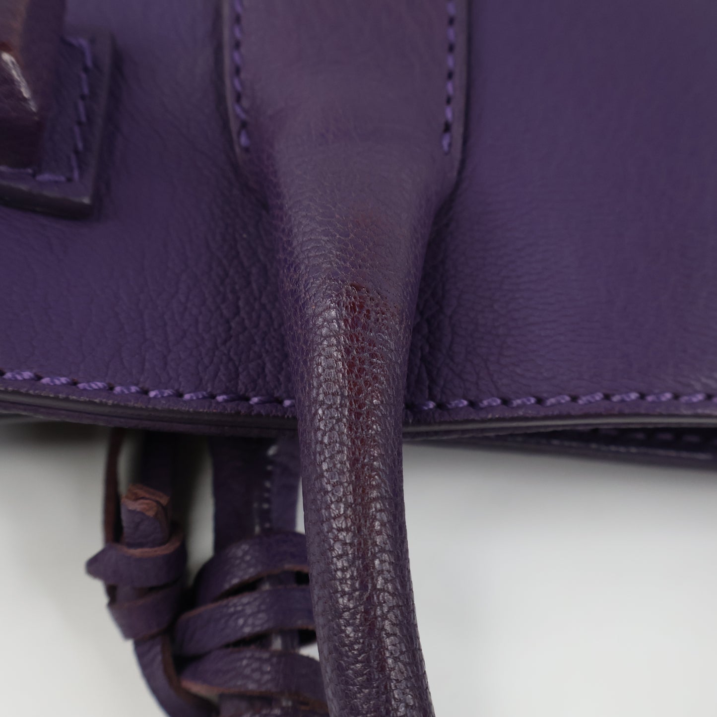 Balenciaga Lune Tote Bag Purple