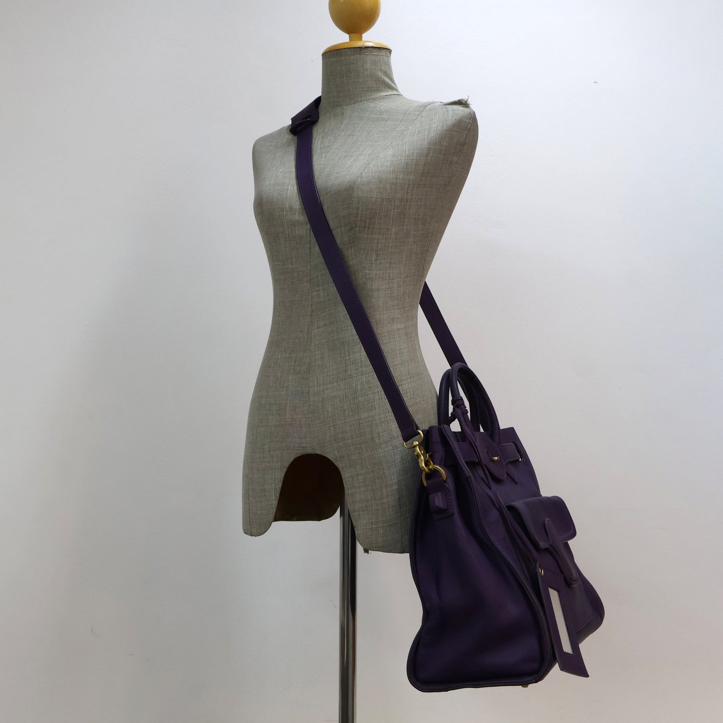 Balenciaga Lune Tote Bag Purple