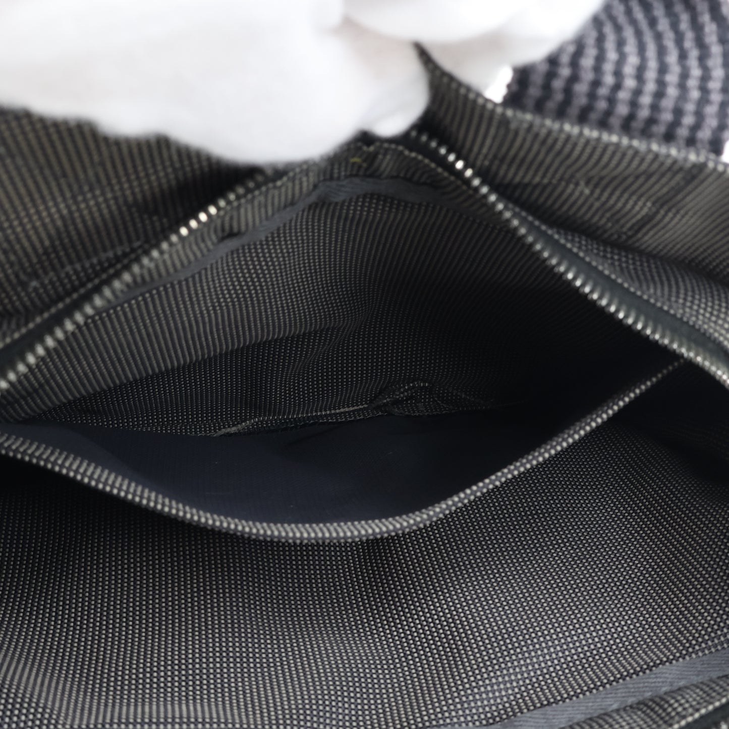 Hermes Herline Tote Bag Canvas Black