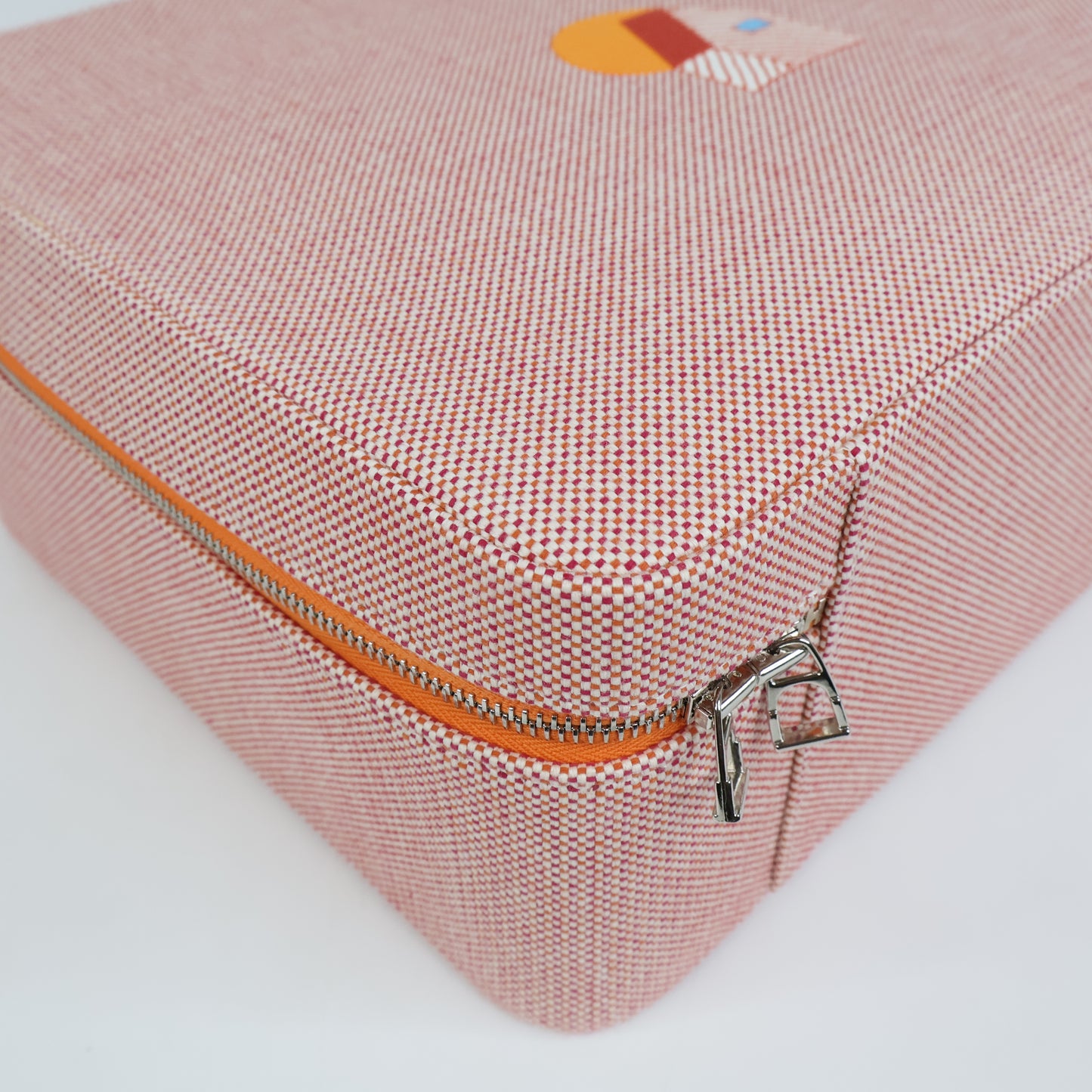 Hermes Les Cabanes Case Orange Framboise