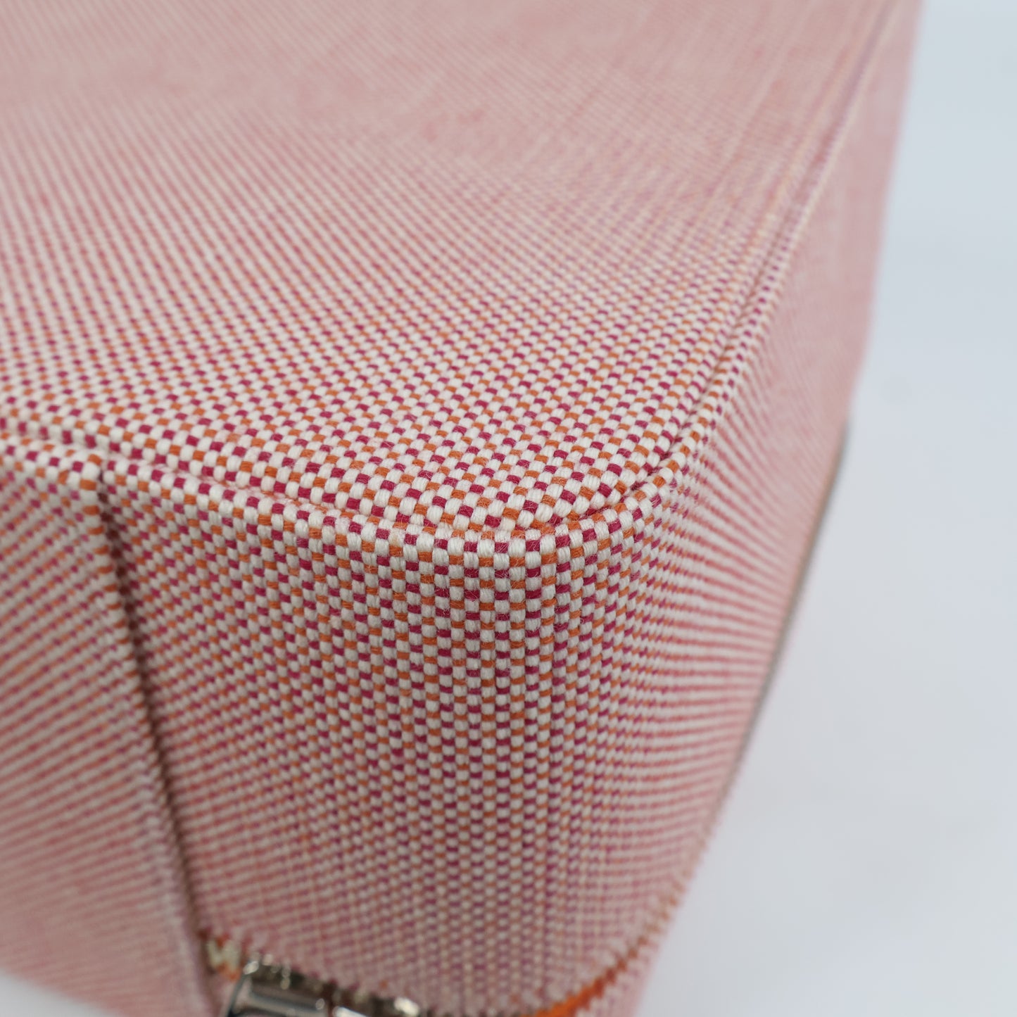 Hermes Les Cabanes Case Orange Framboise