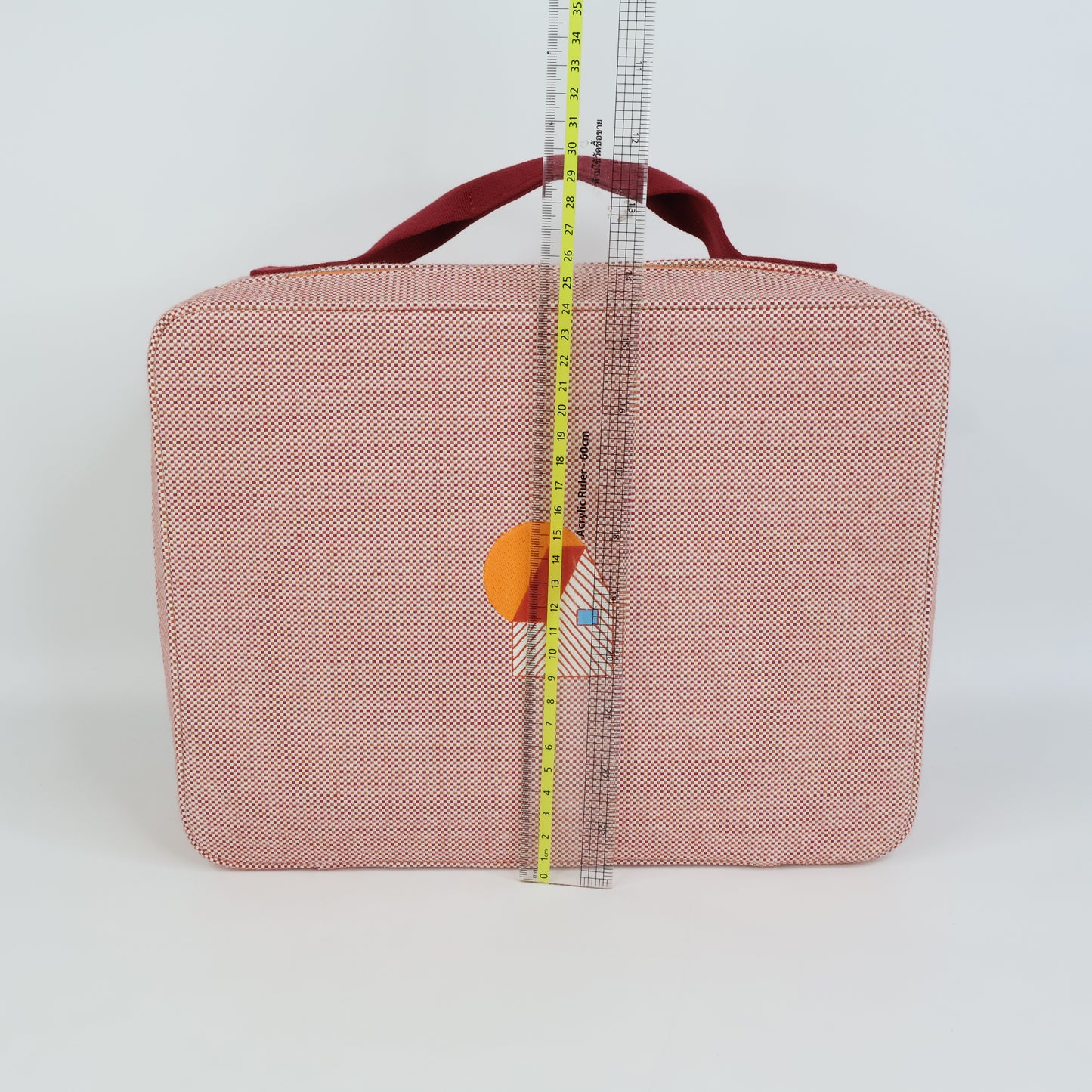 Hermes Les Cabanes Case Orange Framboise