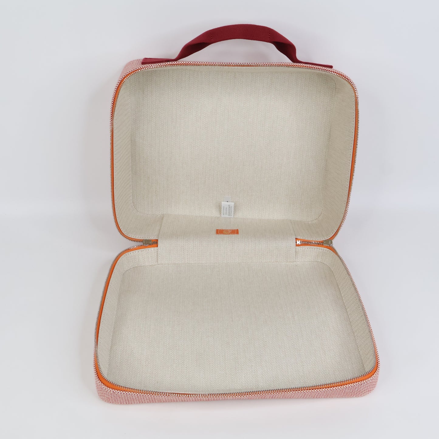 Hermes Les Cabanes Case Orange Framboise