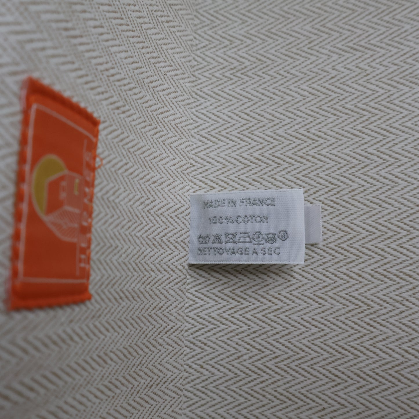 Hermes Les Cabanes Case Orange Framboise