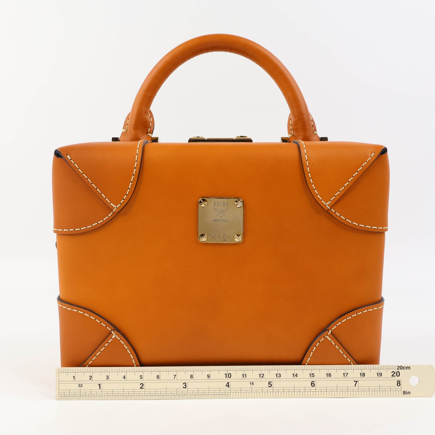 MCM Soft Berlin Crossbody Bag Brown
