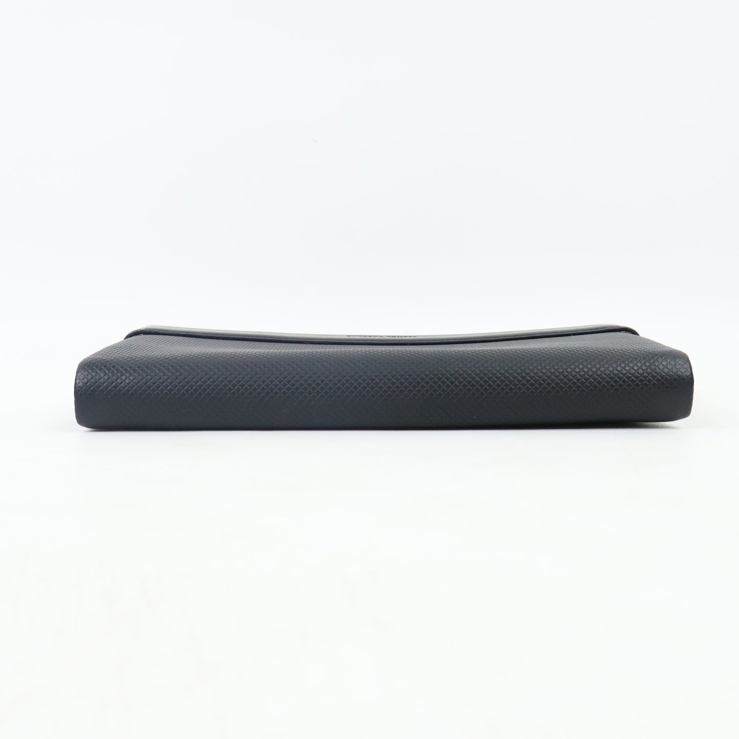 Bottega Veneta Long Wallet Tri-Fold Zip Black