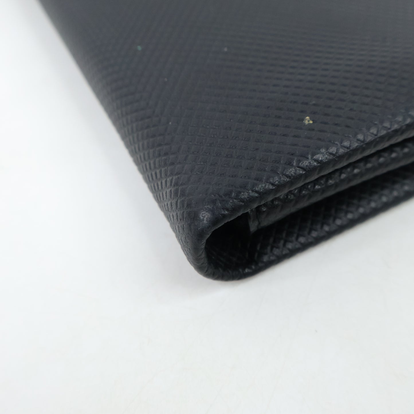 Bottega Veneta Long Wallet Tri-Fold Zip Black