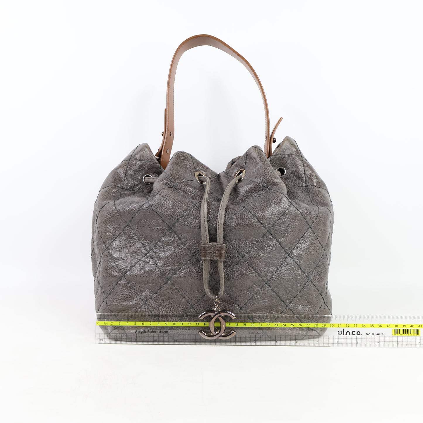 Chanel Shoulder Bag Grey