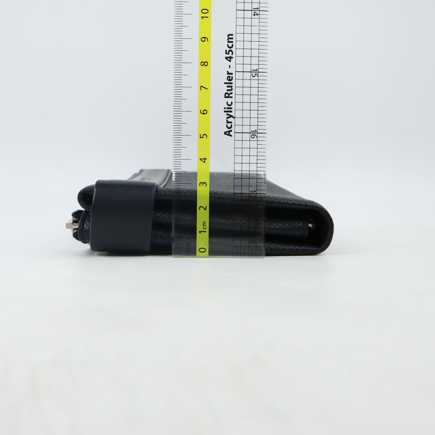 Bottega Veneta Long Wallet Tri-Fold Zip Black