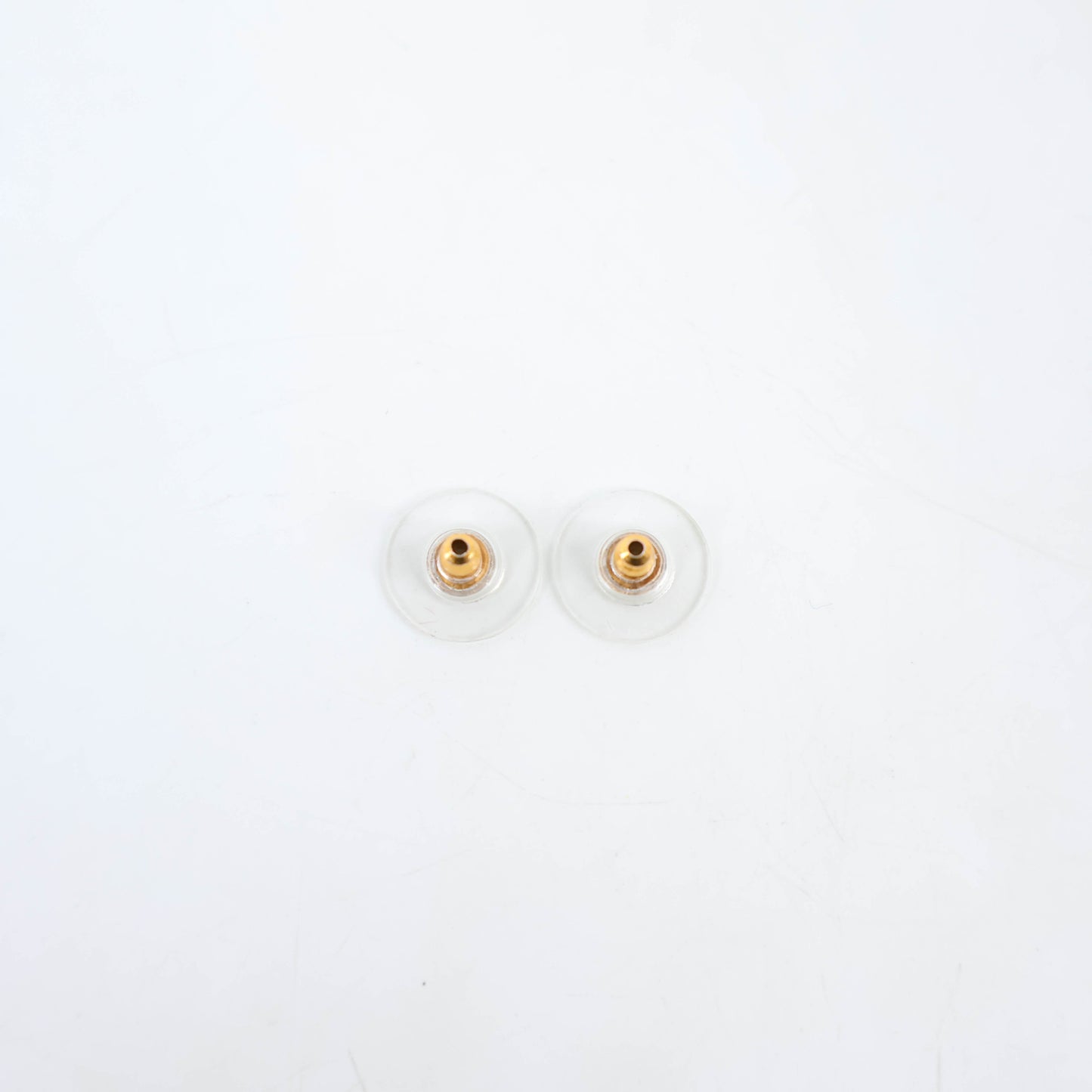 Chanel Earrings cc Pearl Gold Black