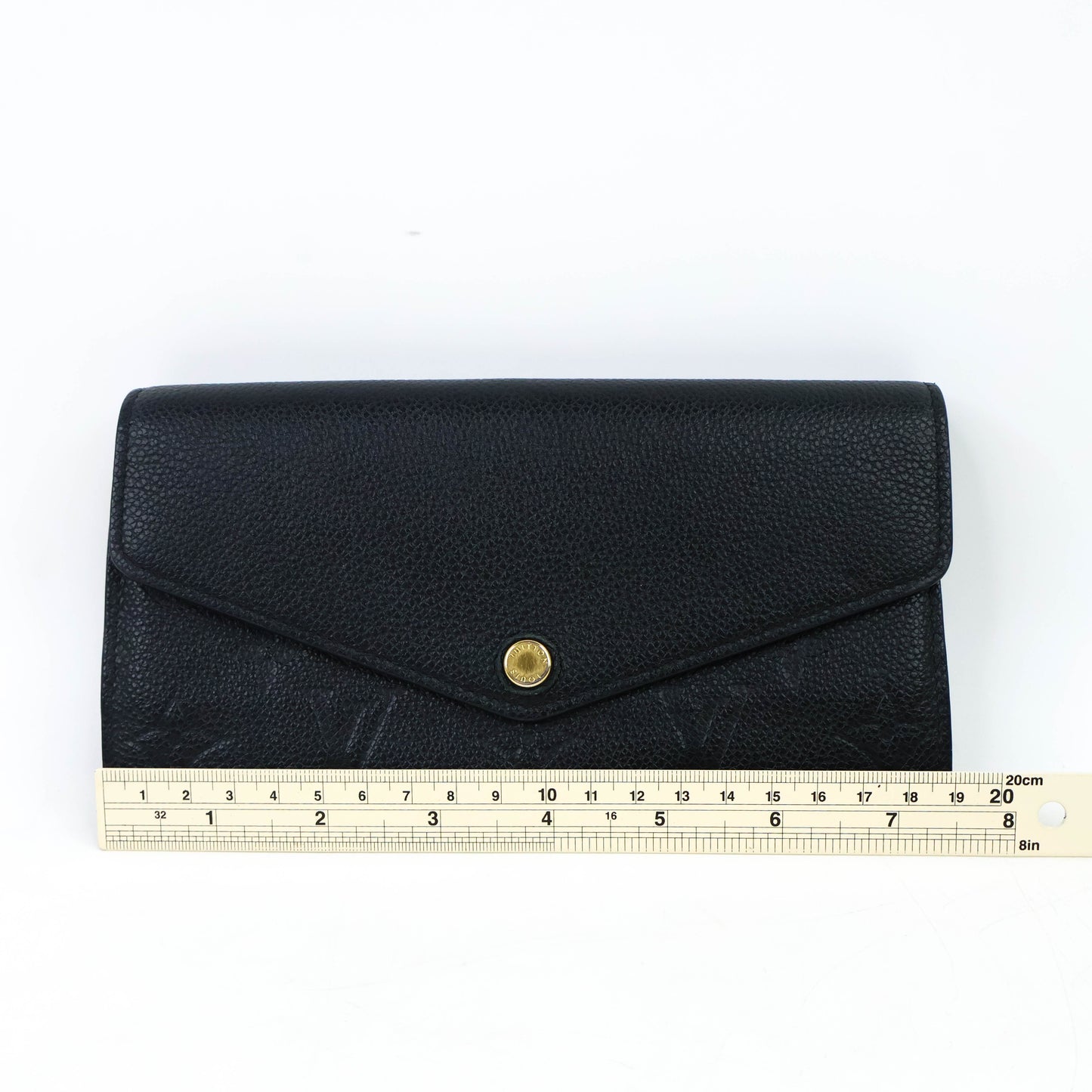 Louis Vuitton Sarah Wallet Empreinte Black