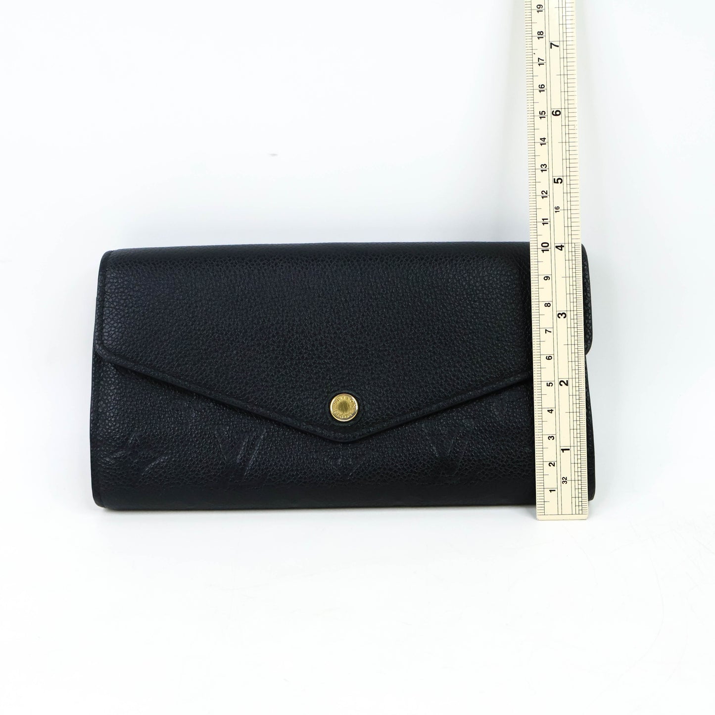 Louis Vuitton Sarah Wallet Empreinte Black