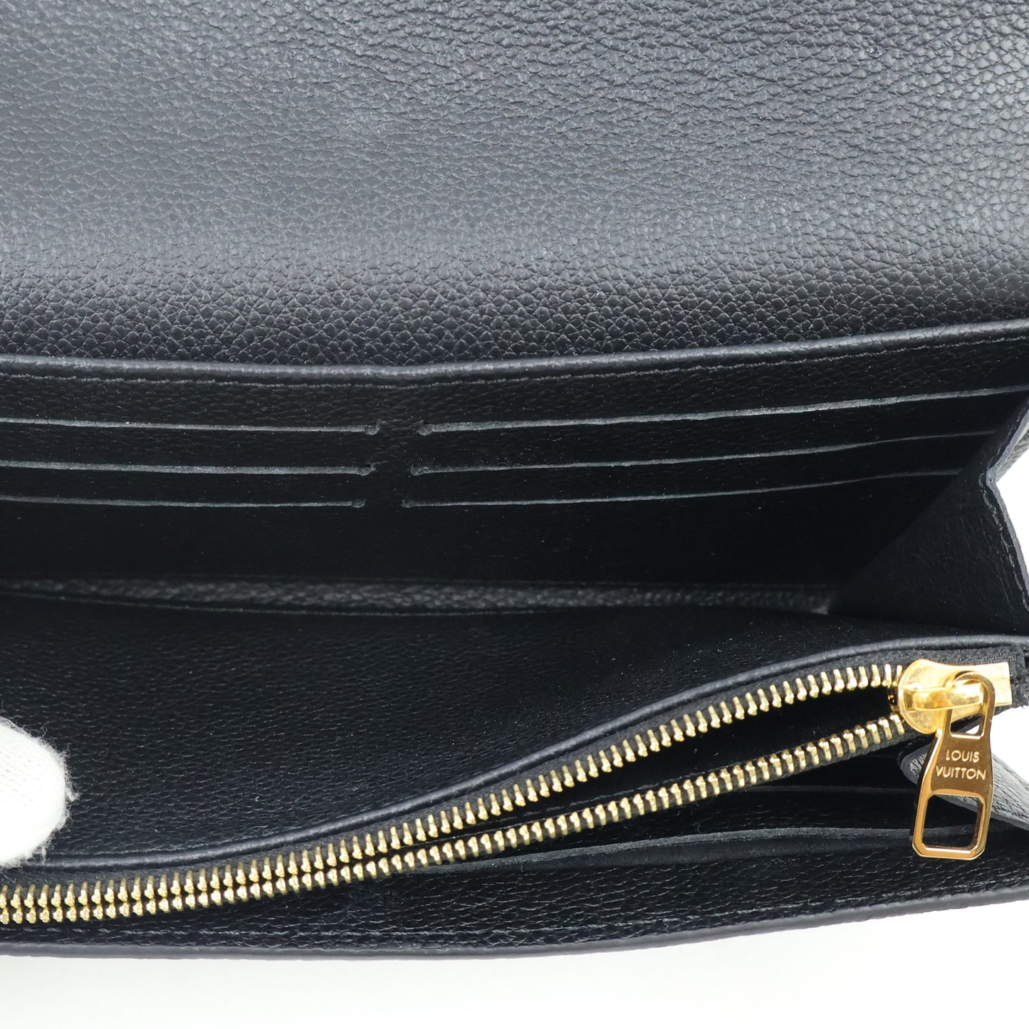 Louis Vuitton Sarah Wallet Empreinte Black