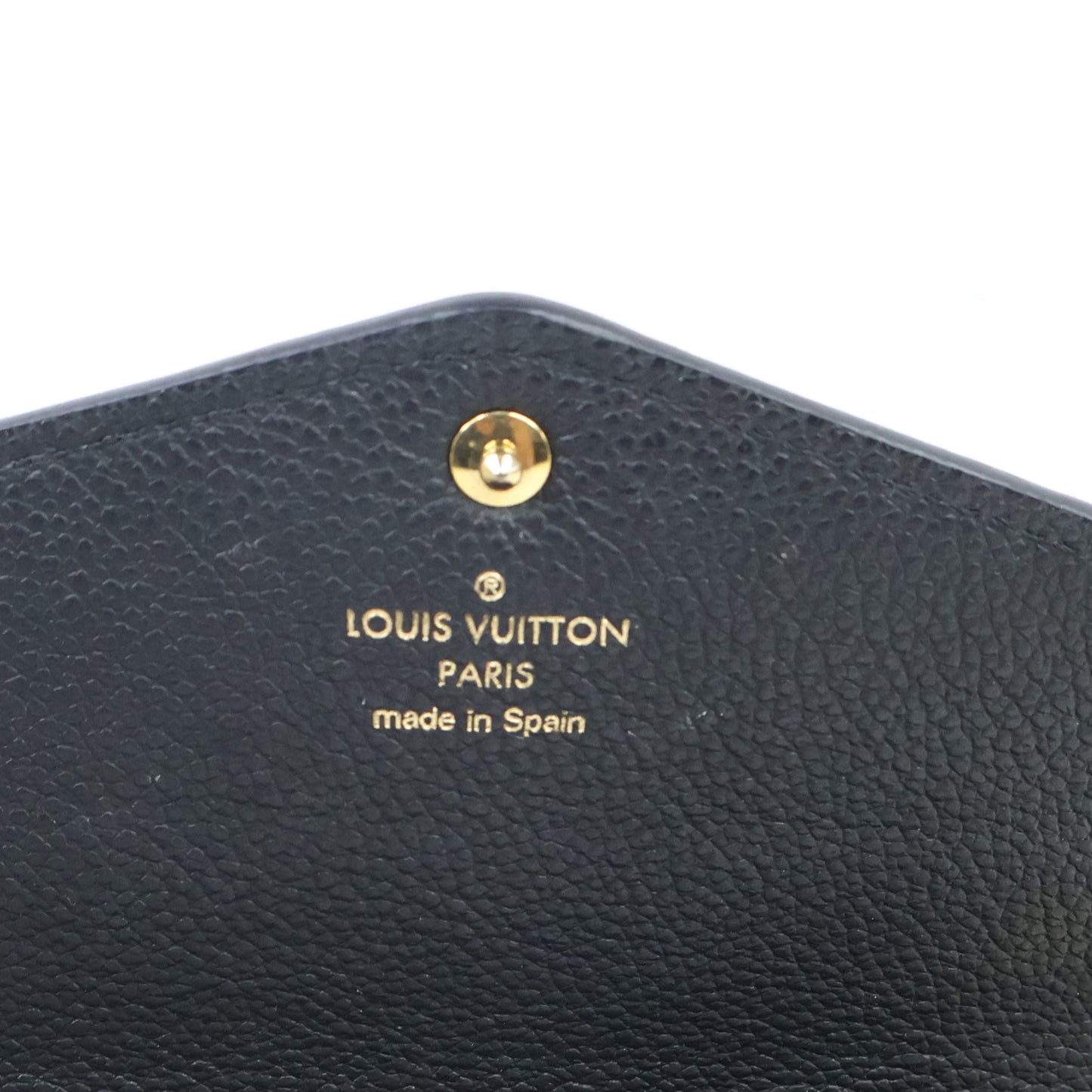Louis Vuitton Sarah Wallet Empreinte Black