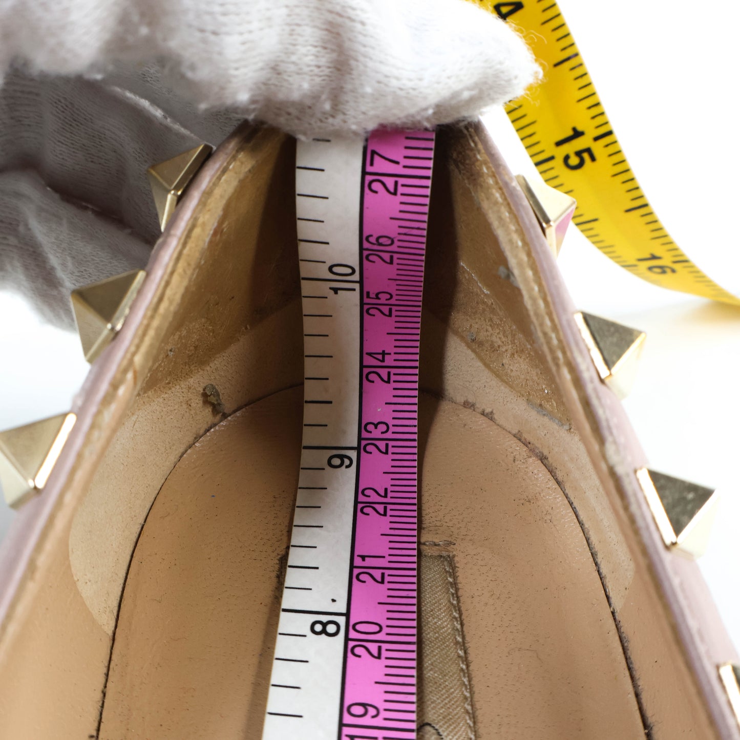 Valentino Flats Rockstud Black 36