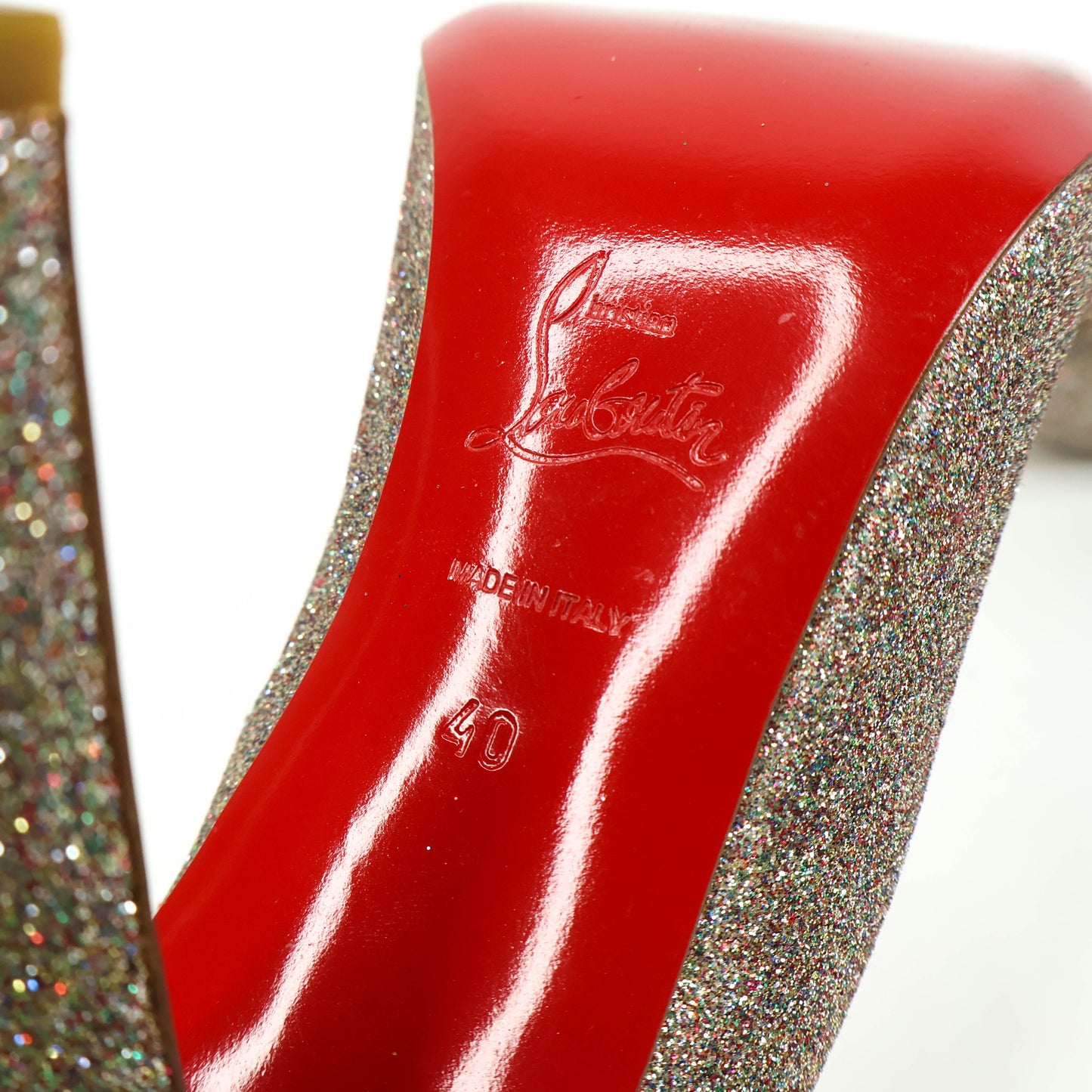 Christian Louboutin Pumps Multicolor Glitter FiFi 40