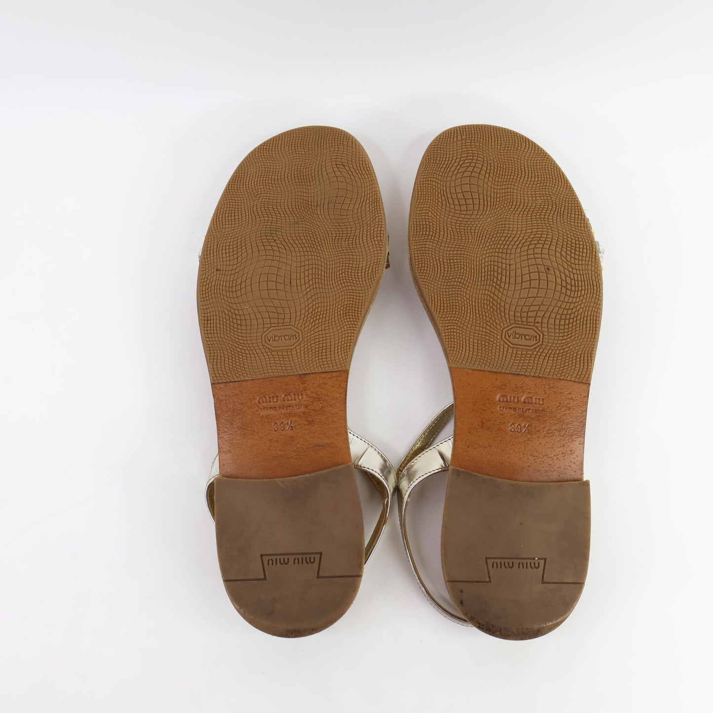 Miu Miu Sandals Pineapple Crystal 39.5