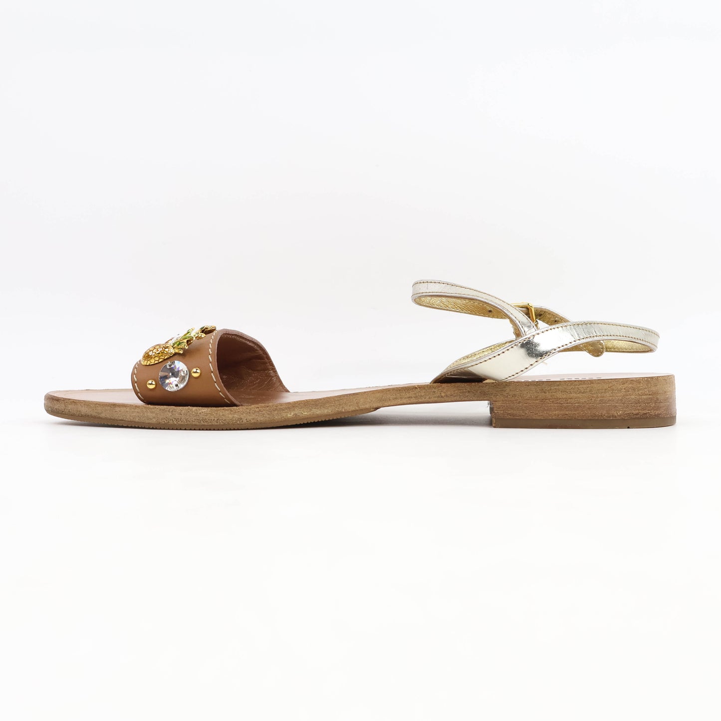 Miu Miu Sandals Pineapple Crystal 39.5