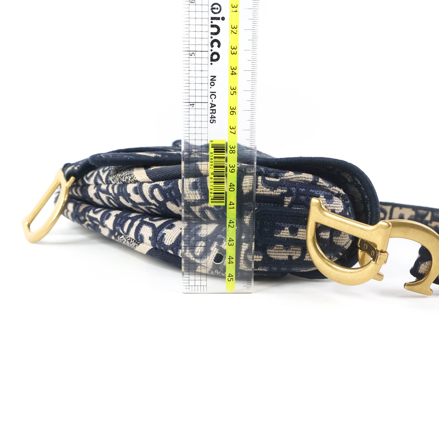 Christian Dior Saddle Medium Oblique Navy