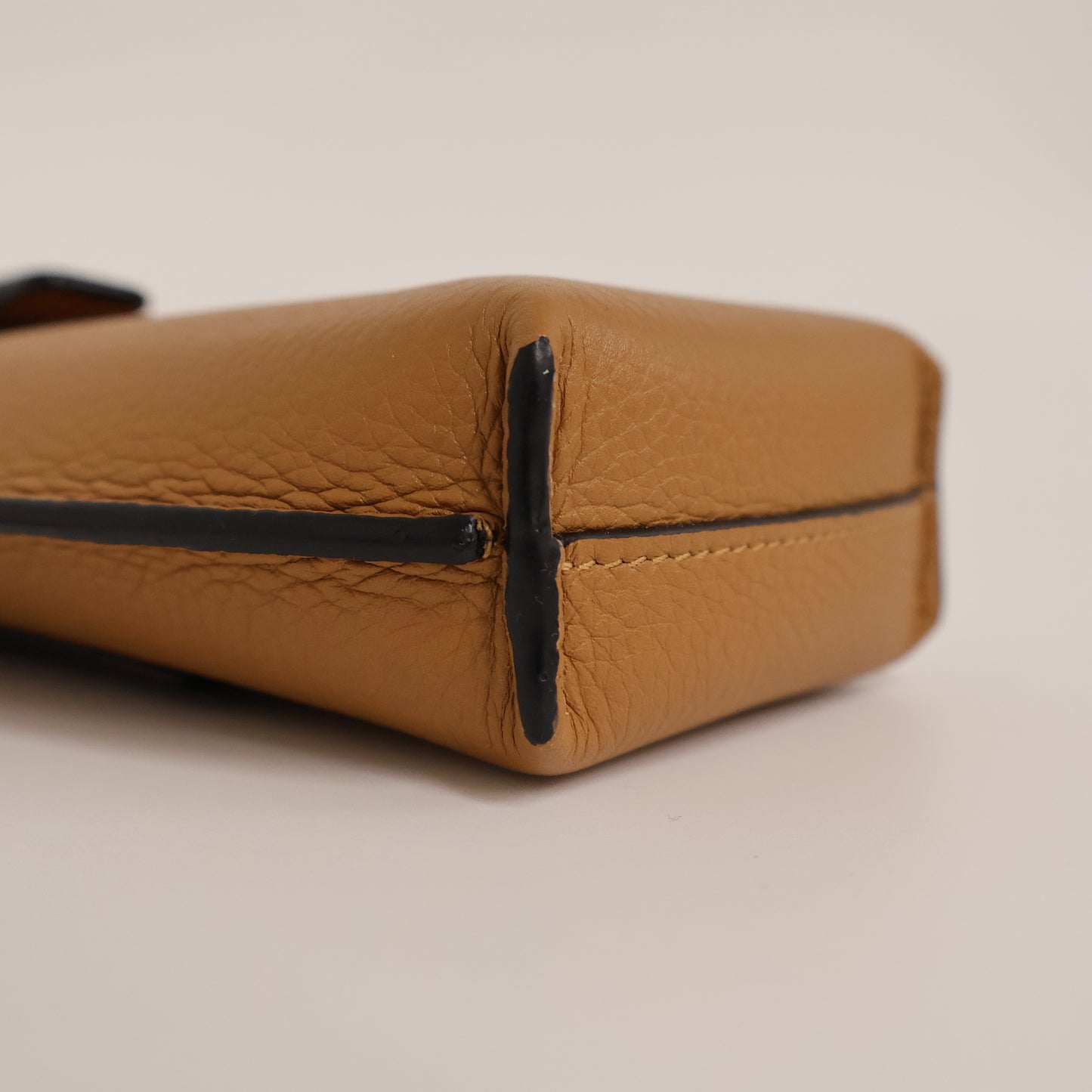 Loewe Phone Holder With Strap Tan