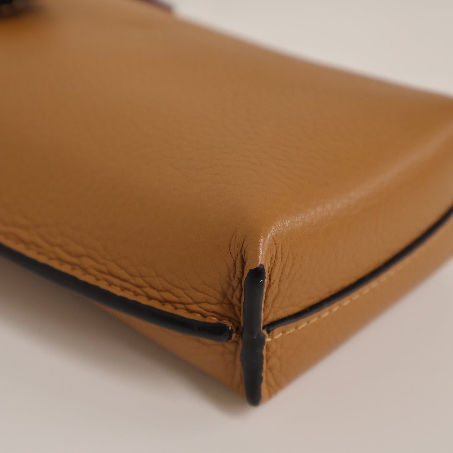 Loewe Phone Holder With Strap Tan