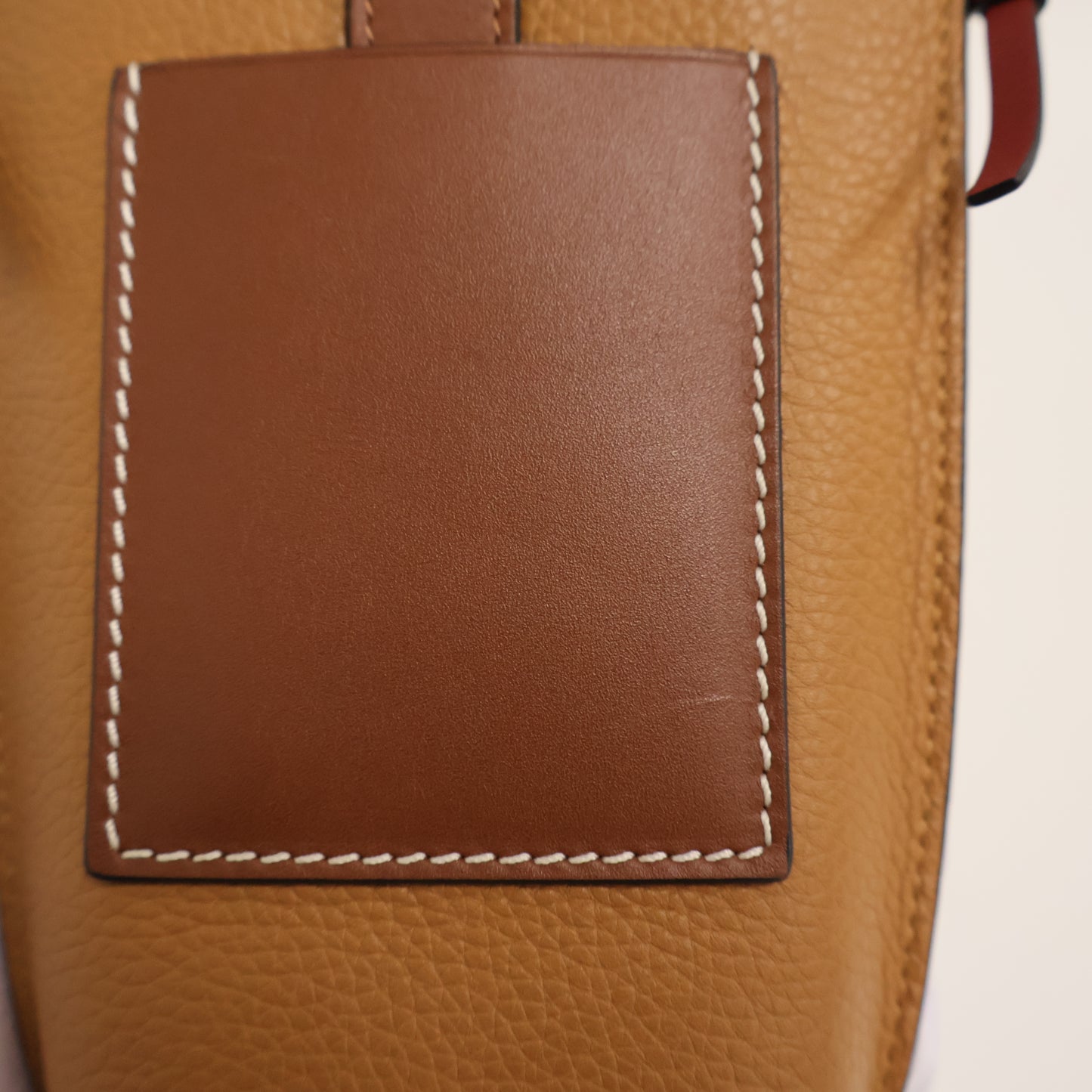 Loewe Phone Holder With Strap Tan
