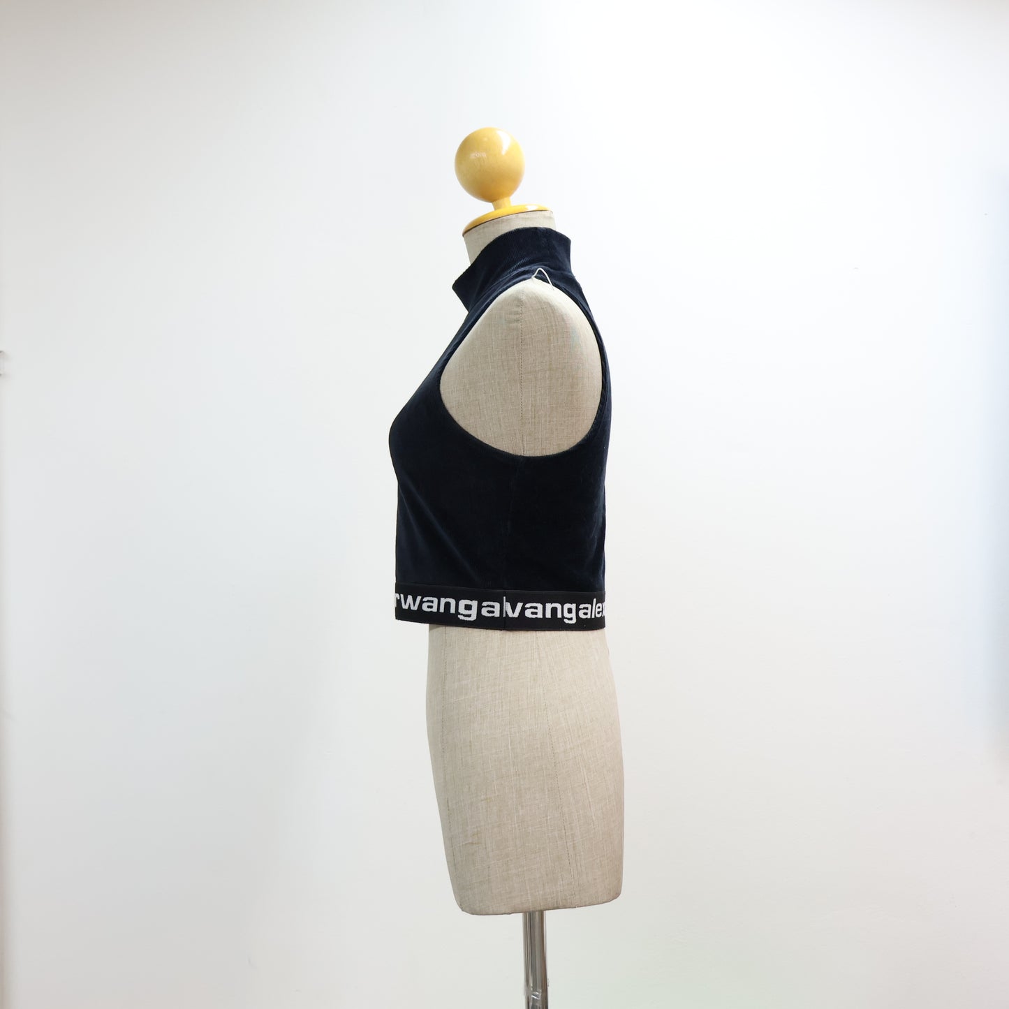 Alexander Wang Tank Top Velvet Black