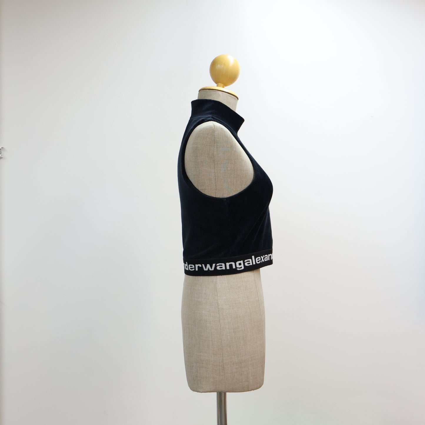 Alexander Wang Tank Top Velvet Black